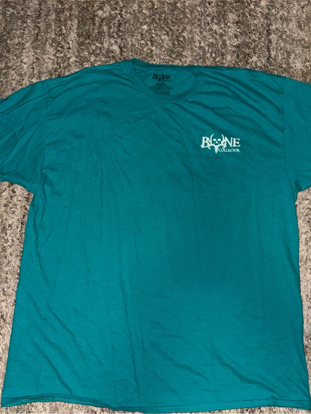 Teal Short-Sleeve Crew Bone Collector T-Shirt
